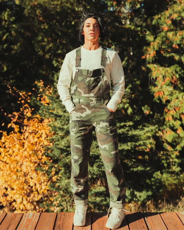 YEAR-End Sale WOMENS FOREVER OVERALLS - CAMO