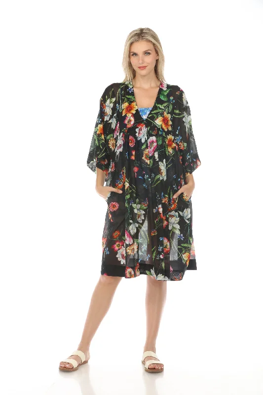 Price Cut Johnny Was Ombre Garden Easy Swim Cover-Up Dress Boho Chic CSW8023-L
