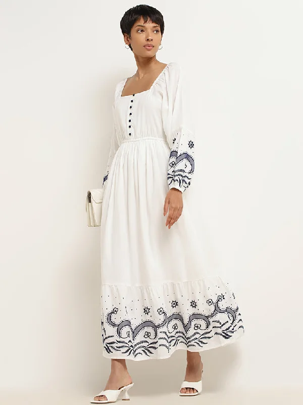 Deal Dash LOV White Maxi Dress