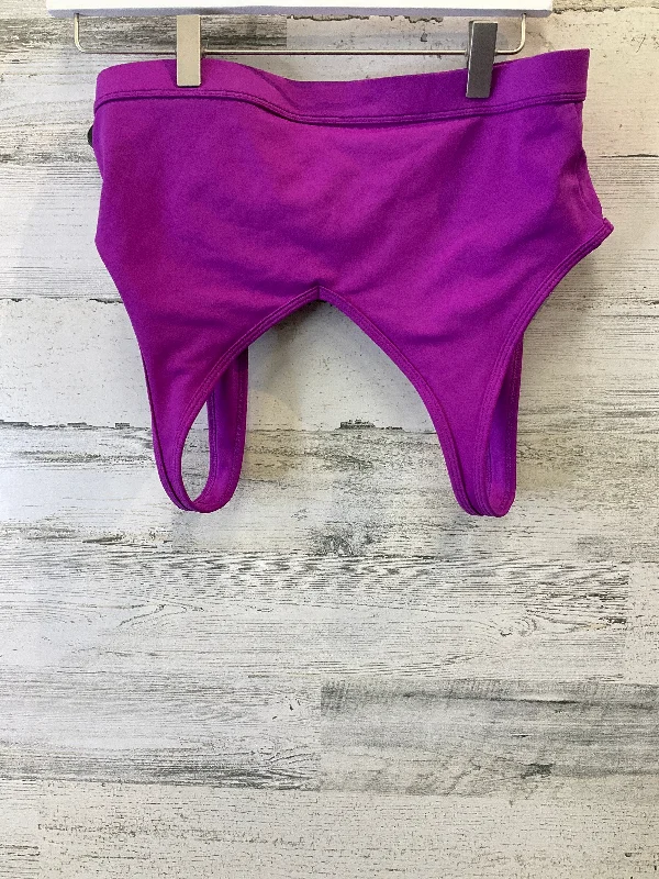 Unmissable Offer Athletic Bra By Zyia In Purple, Size: Xl