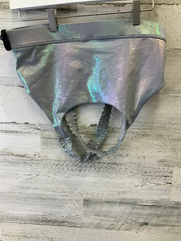 Special Price Athletic Bra By Zyia In Silver, Size: 2x