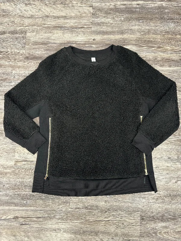 Bargain Blast Athletic Sweatshirt Crewneck By Varley In Black, Size: M