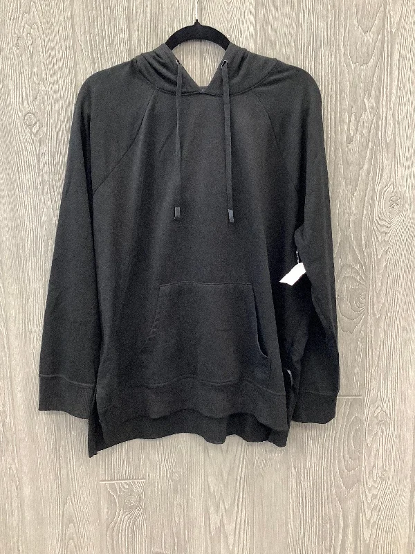 Great Deals Athletic Sweatshirt Hoodie By Athletic Works In Black, Size: 3x
