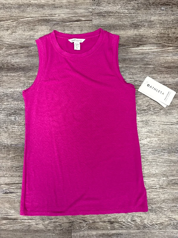 Price Drop Athletic Tank Top By Athleta In Pink, Size: Xxs
