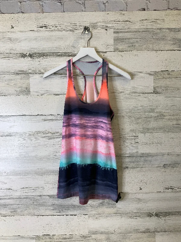 Limited Availability Athletic Tank Top By Lululemon In Multi-colored, Size: 6