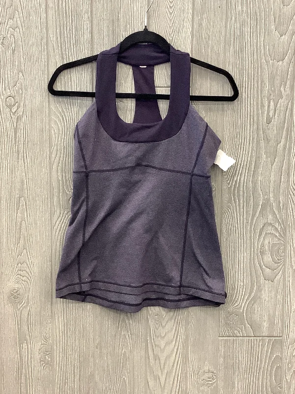 One-DAY Sale Athletic Tank Top By Lululemon In Purple, Size: M