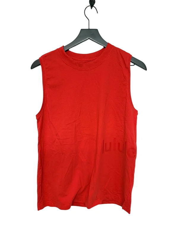 Don't Miss Athletic Tank Top By Lululemon In Red, Size: 6