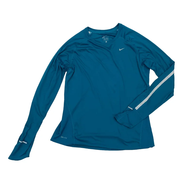 Fantastic Deals Athletic Top Long Sleeve Crewneck By Nike Apparel  Size: L