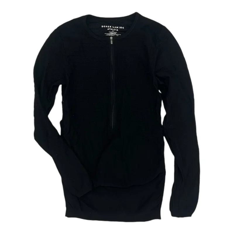 Major Savings Athletic Top Ls Crewneck By Athleta In Black, Size:S
