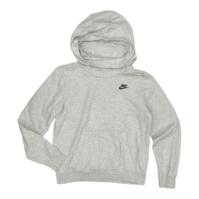 Steals and Deals Athletic Top Ls Hoodie By Nike In Grey, Size:S