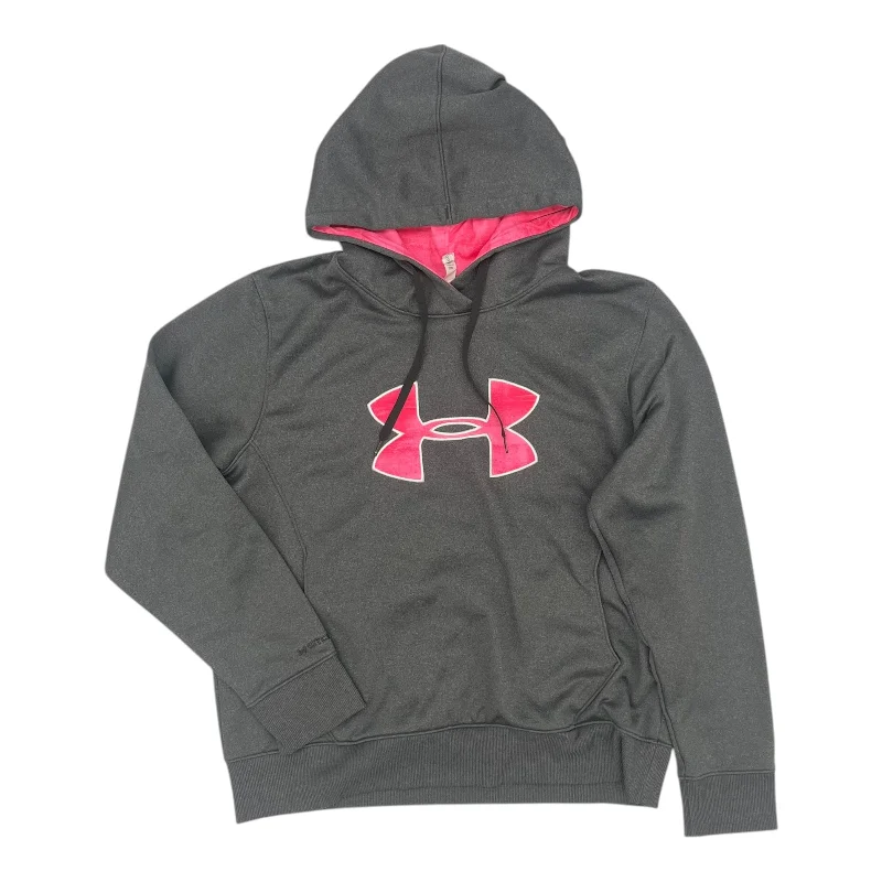 Early Bird Discount Athletic Top Ls Hoodie By Under Armour In Grey, Size:Xl