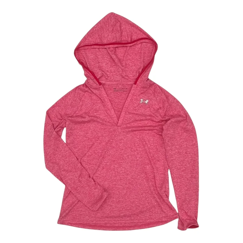 Sale Event Athletic Top Ls Hoodie By Under Armour In Pink, Size:S
