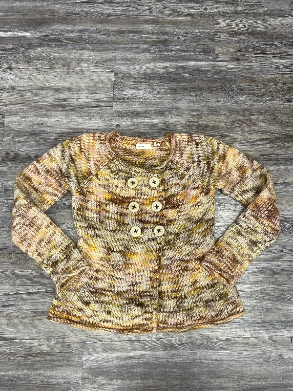 Deal of the Day Beige Cardigan Sleeping On Snow, Size S