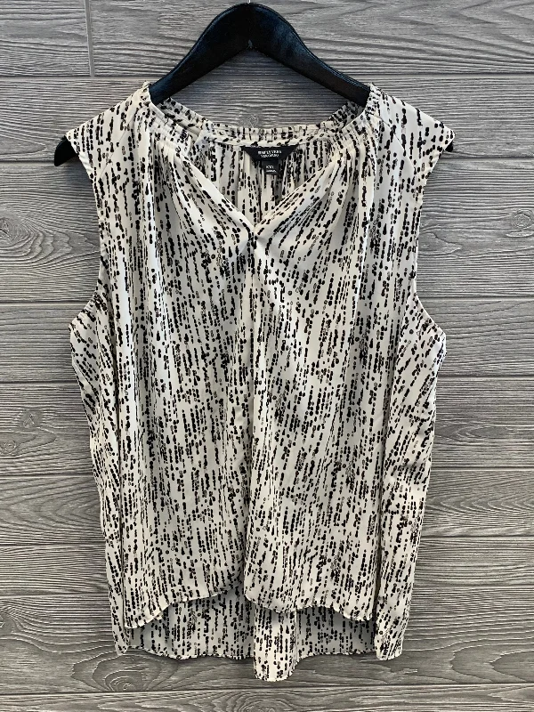Special Buy Beige Top Sleeveless Simply Vera, Size Xxl