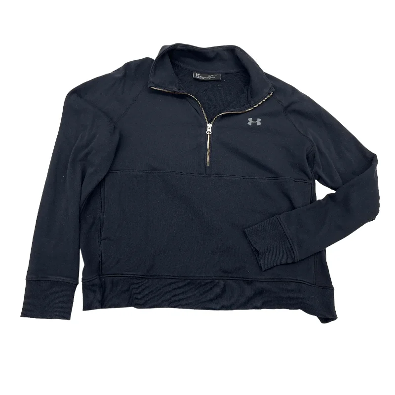 Can't Miss BLACK ATHLETIC SWEATSHIRT COLLAR by UNDER ARMOUR Size:XL