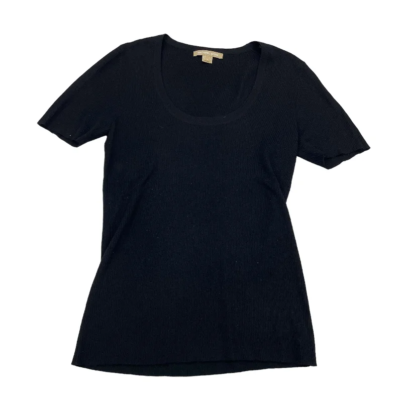 Special Price BLACK MICHAEL KORS TOP SS DESIGNER, Size M