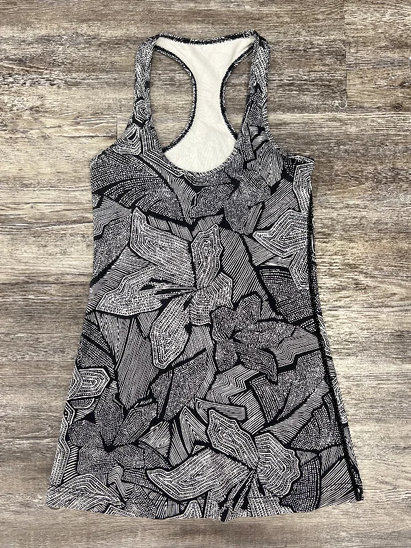 Exclusive Deal Black & White Athletic Tank Top Lululemon, Size S