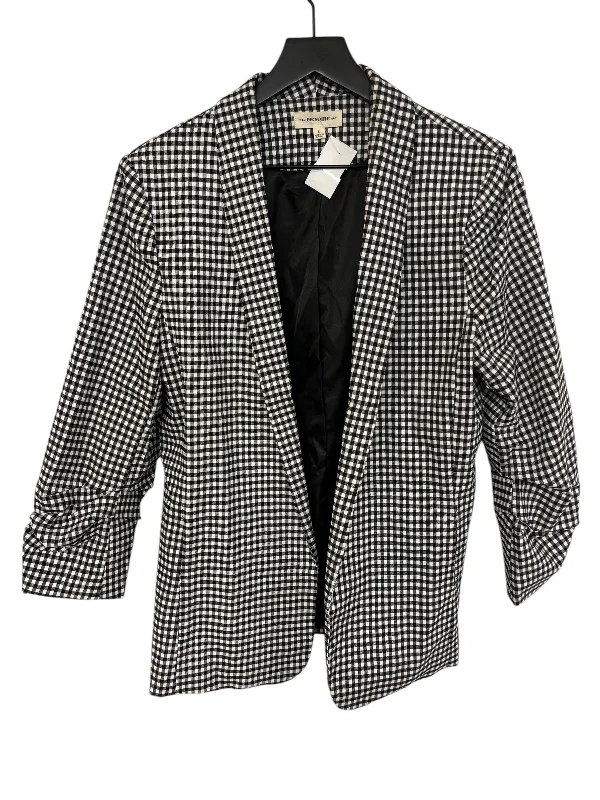 Weekend Deal Blazer By Ee Some In Black & White, Size: L