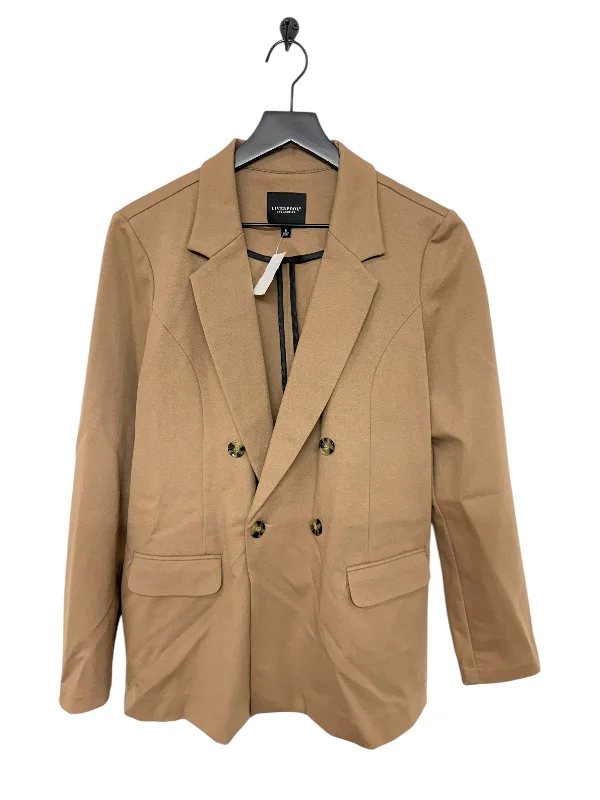 Final Clearance Blazer By Liverpool In Beige, Size: M