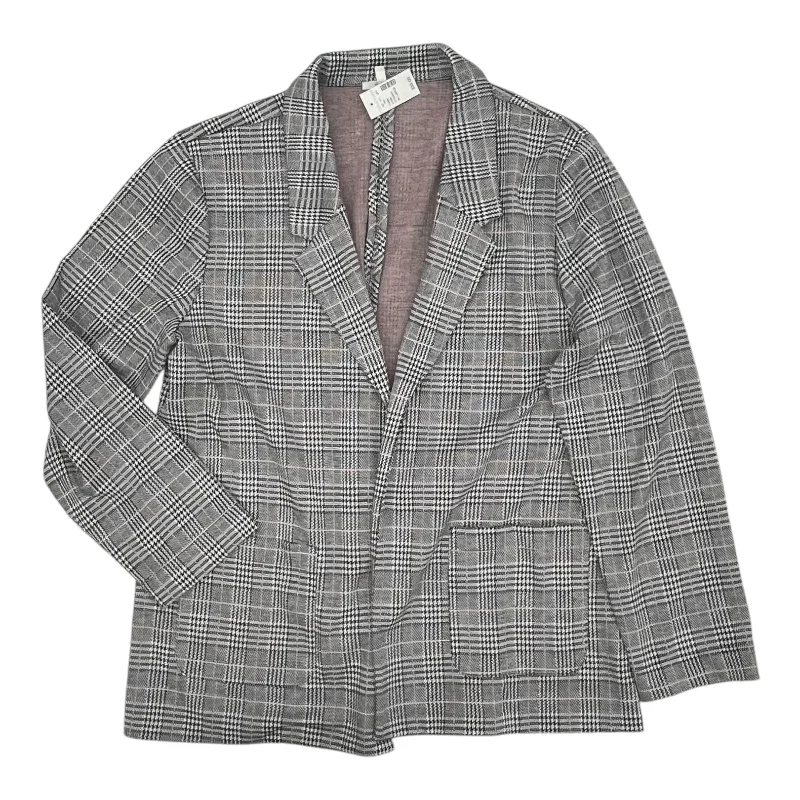 Incredible Offers Blazer By Maurices In Grey, Size:Xxl