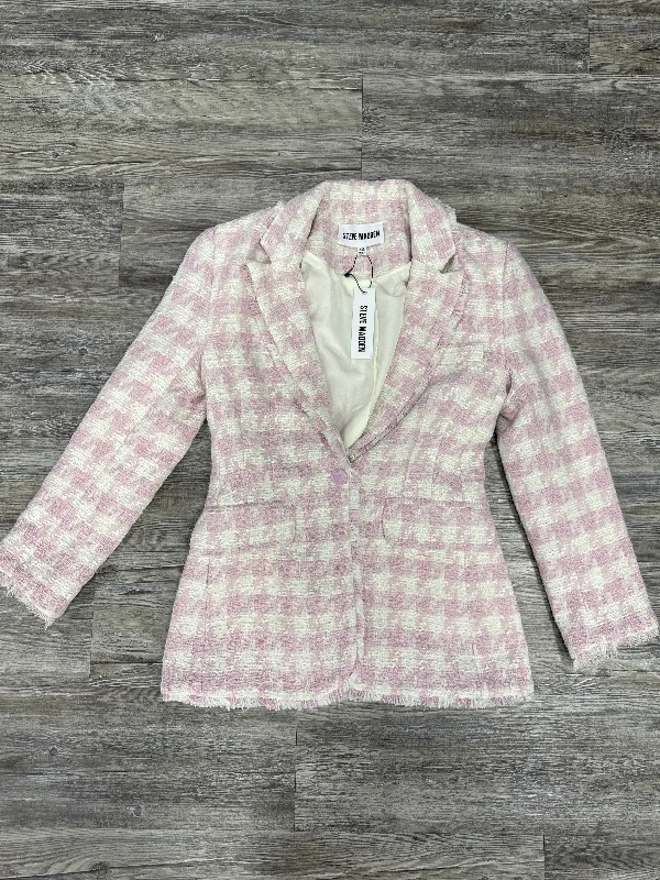 Midnight Madness Blazer By Steve Madden In Purple & White, Size: Xs