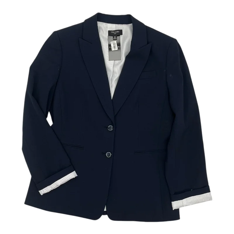 Final Markdown Blazer By Tahari By Arthur Levine In Navy, Size:M