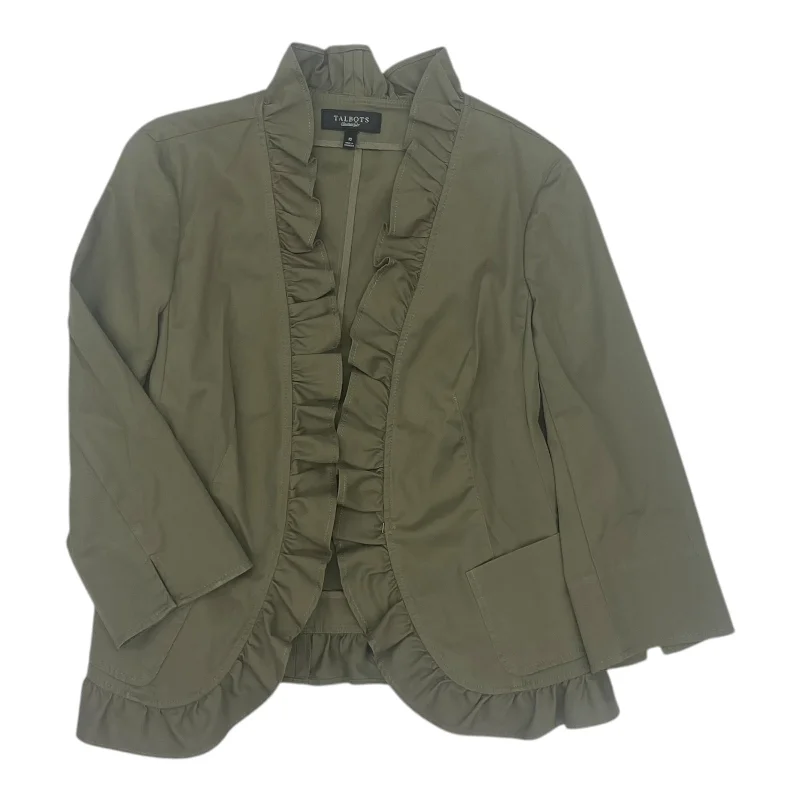 Exclusive Offers Blazer By Talbots In Green, Size:M