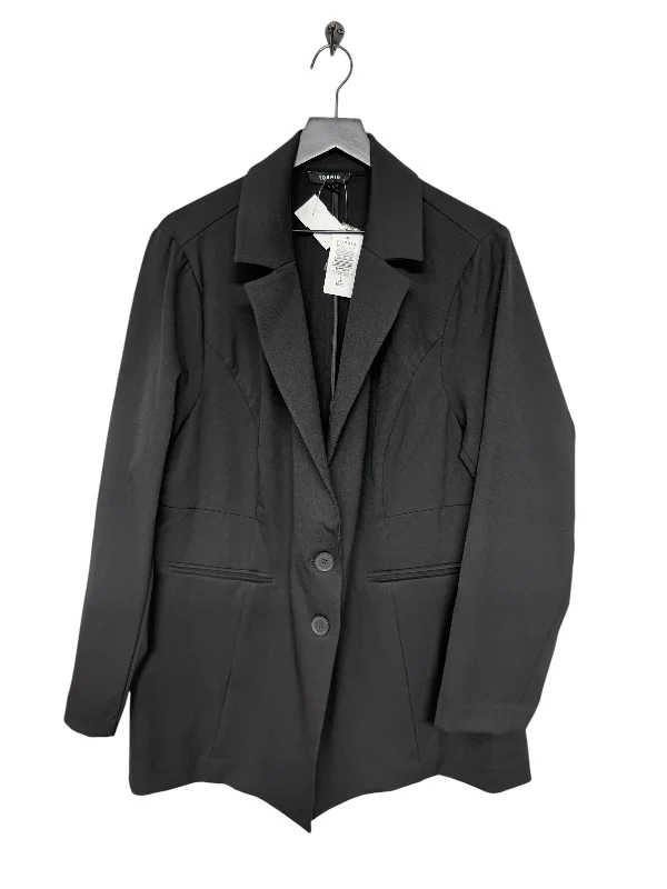 Final Clearance Blazer By Torrid In Black, Size: 2x