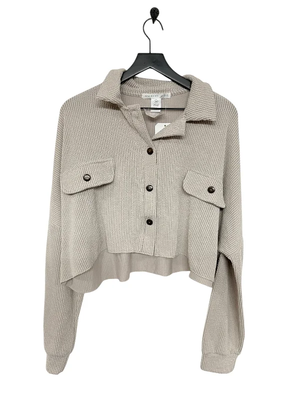 Final Markdown Blouse Long Sleeve By Altard State In Cream, Size: M
