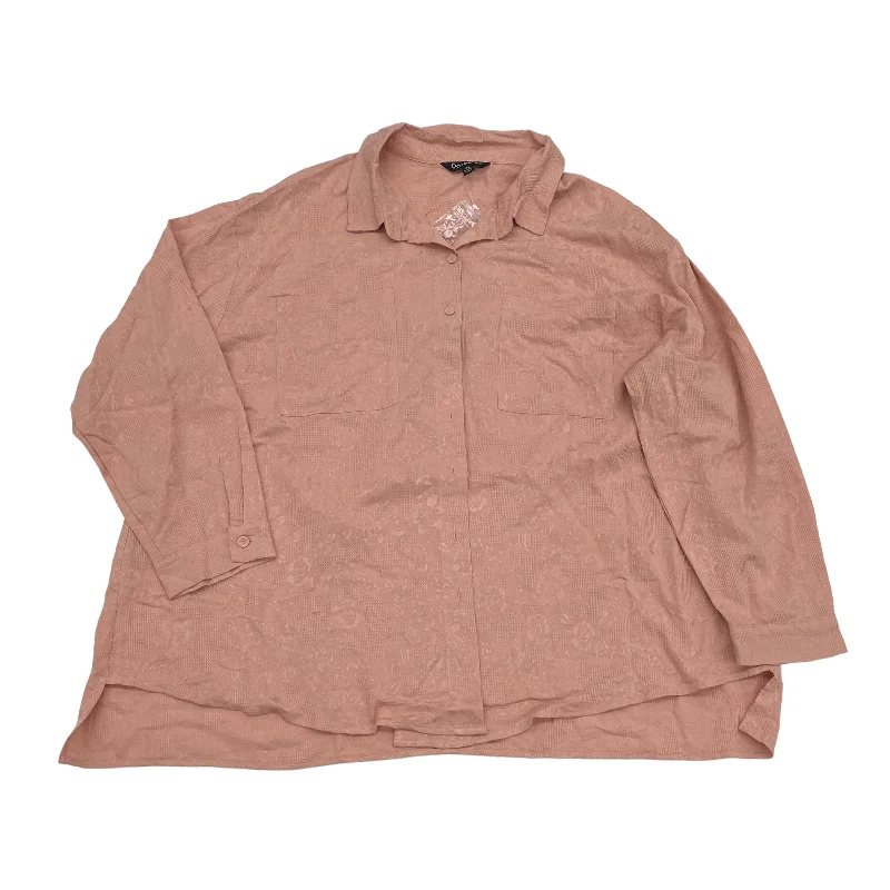 New Arrival Blouse Long Sleeve By Davi & Dani  Size: 1x