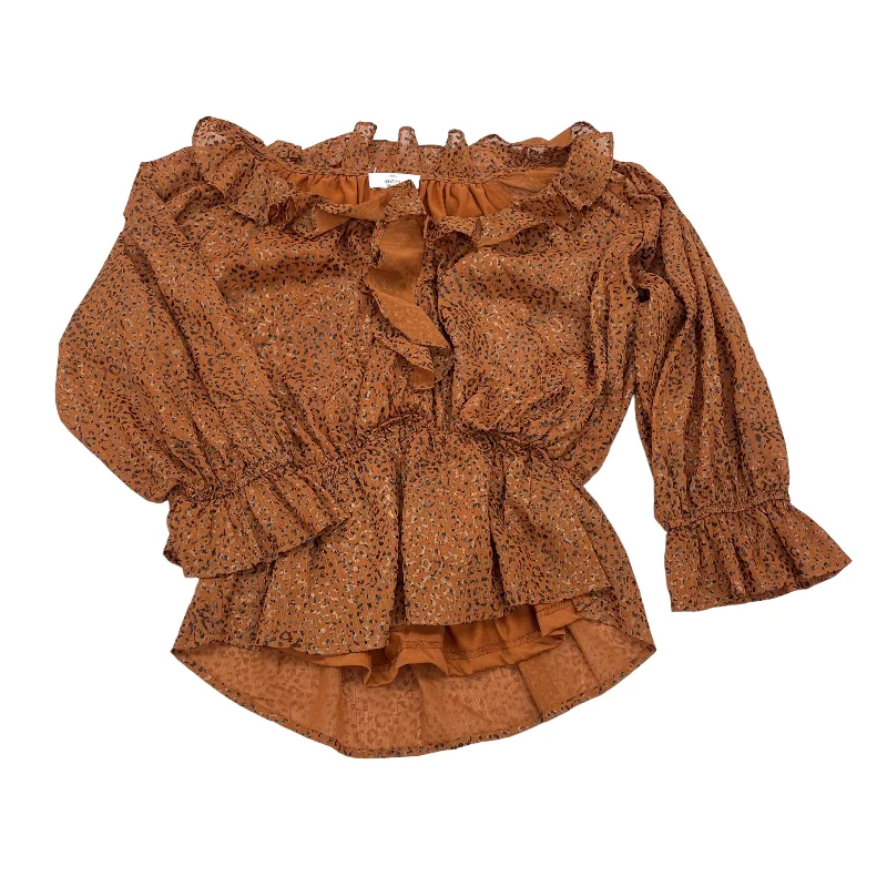 Flash Sale Blouse Long Sleeve By Entro  Size: S