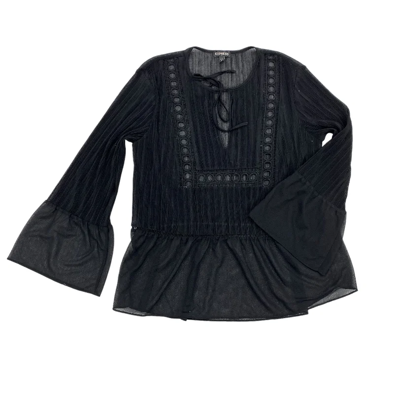Seasonal Sale Blouse Long Sleeve By Express  Size: M