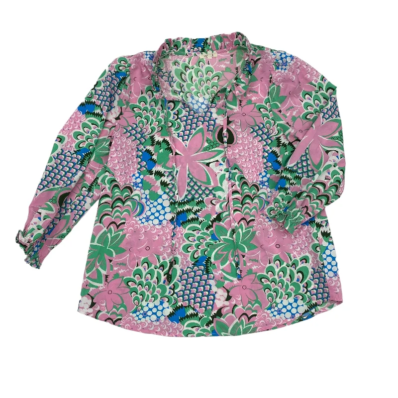 Midnight Madness Blouse Long Sleeve By Jodifl  Size: S