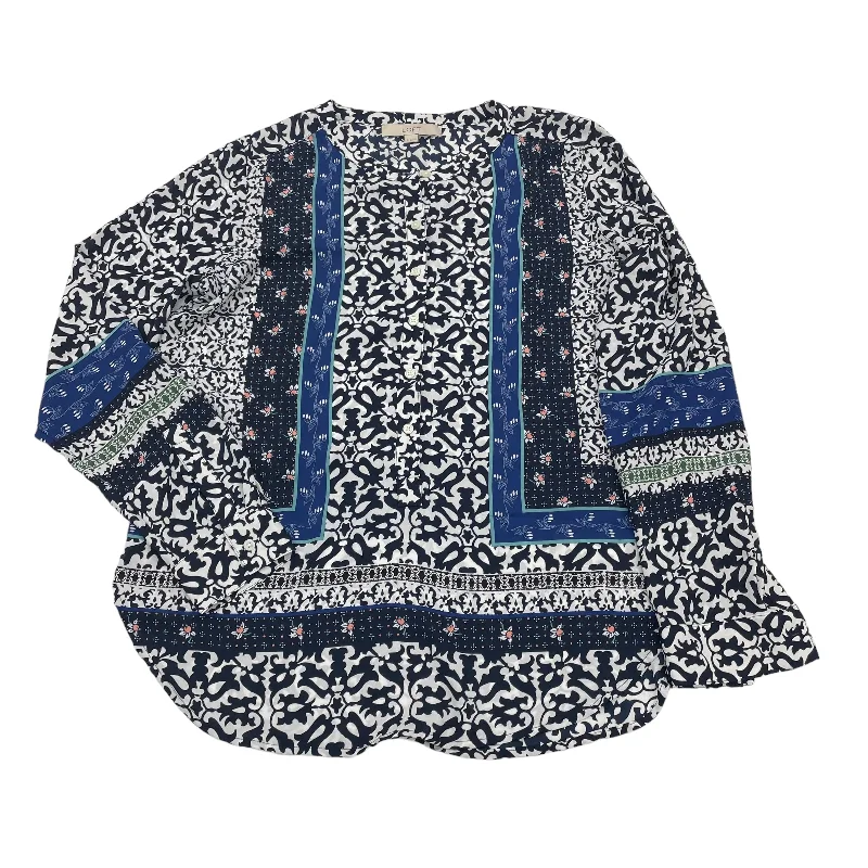 One-DAY Sale Blouse Long Sleeve By Loft  Size: S