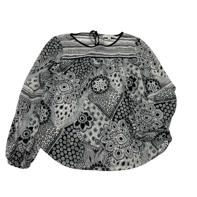 Clearance Sale Blouse Long Sleeve By Loft  Size: S