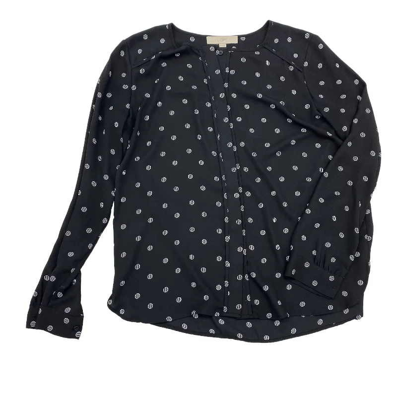 Best Seller Blouse Long Sleeve By Loft  Size: S