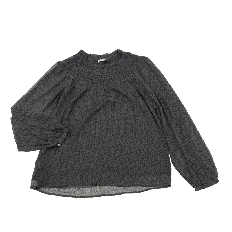Instant Discount Blouse Long Sleeve By Loft  Size: Xs