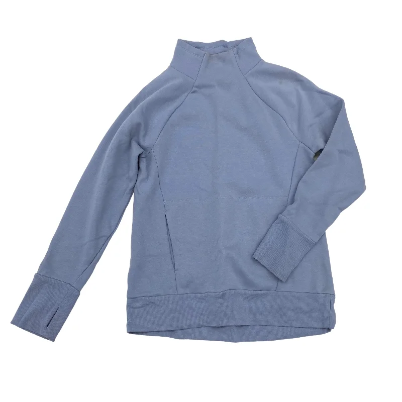 Weekend Flash Sale BLUE ATHLETIC SWEATSHIRT COLLAR by FABLETICS Size:S