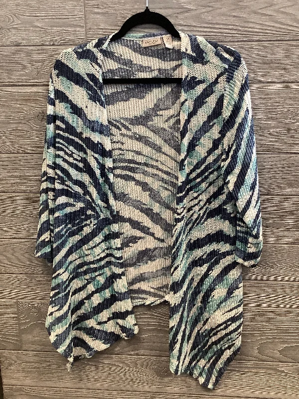 Instant Savings Blue Sweater Chicos, Size L
