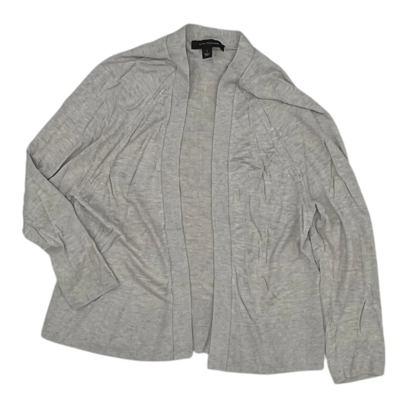 Referral Discount Bolero By Ann Taylor In Grey, Size:S