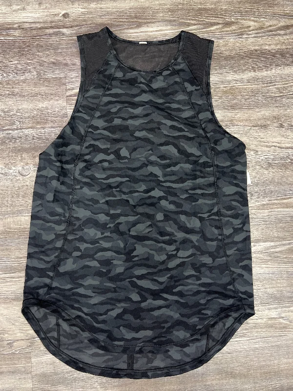 Reduced Prices Camouflage Print Athletic Tank Top Lululemon, Size S