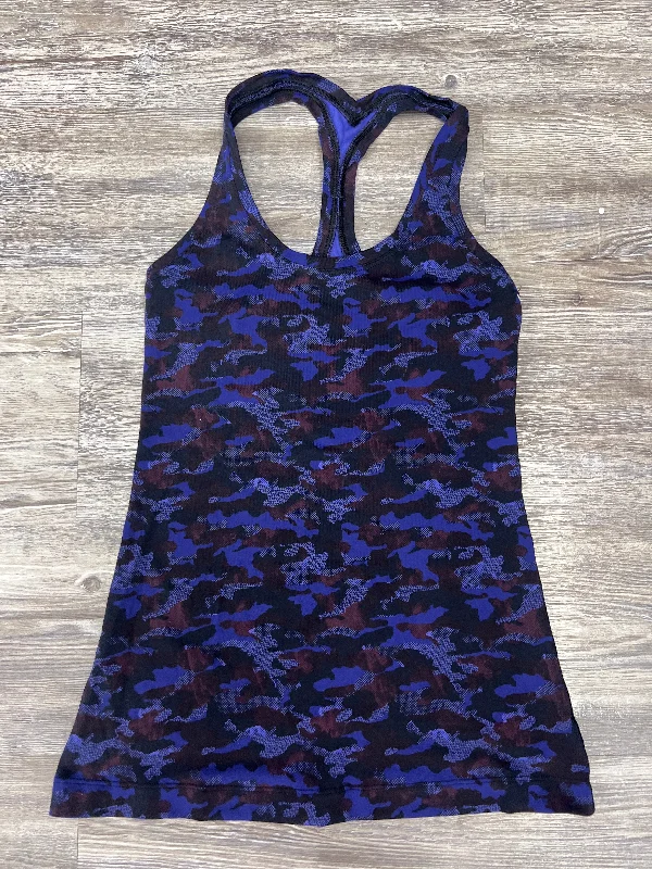 Value Deals Camouflage Print Athletic Tank Top Lululemon, Size S