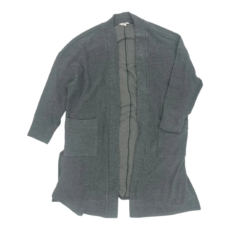 Lowest Price Cardigan By Amaryllis In Grey, Size:1X