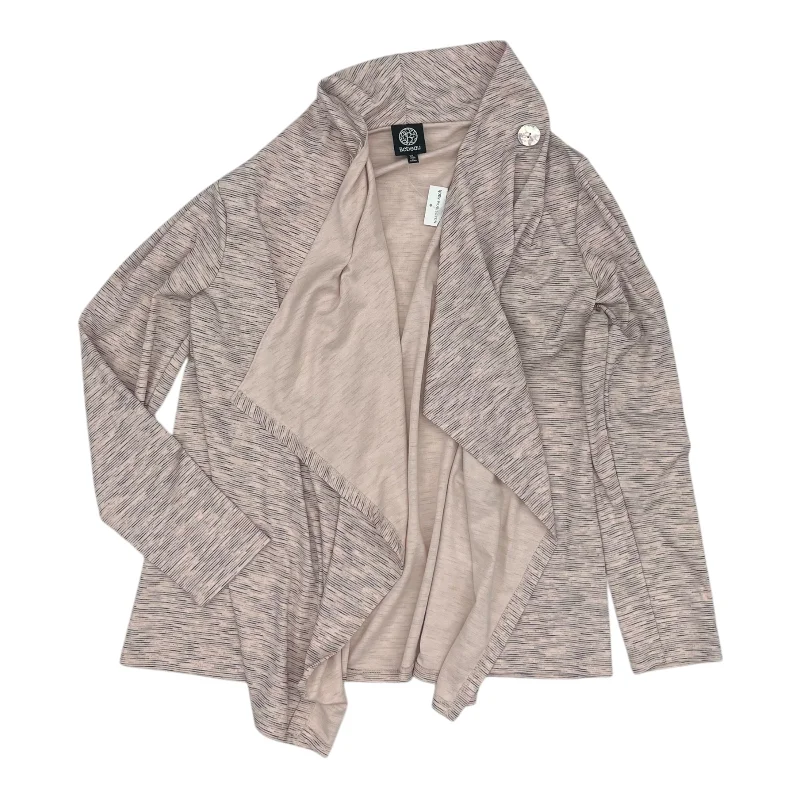 Overstock Cardigan By Bobeau In Pink, Size:Xl