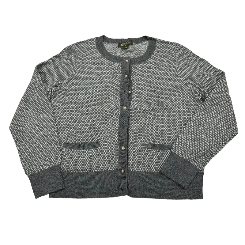 Act Now Cardigan By Eddie Bauer  Size: L