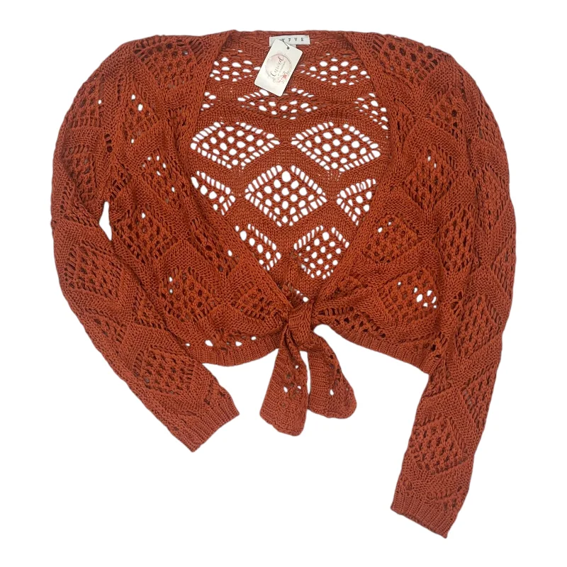 Exclusive Online Offer Cardigan By Hyfve In Orange, Size:M