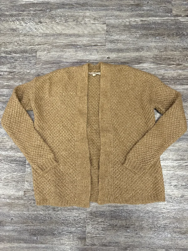 YEAR-End Sale Cardigan By Lineamaglia In Bronze, Size: S
