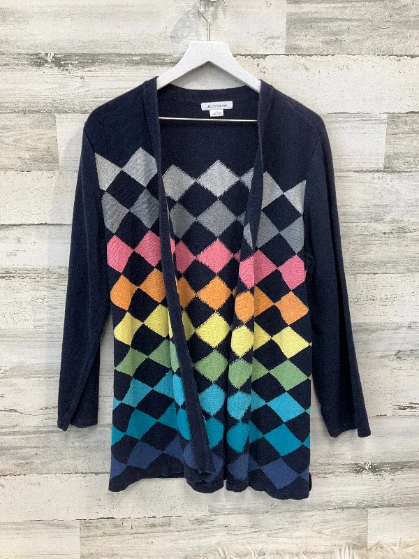 Value Deals Cardigan By Liz Claiborne In Navy, Size: Xl