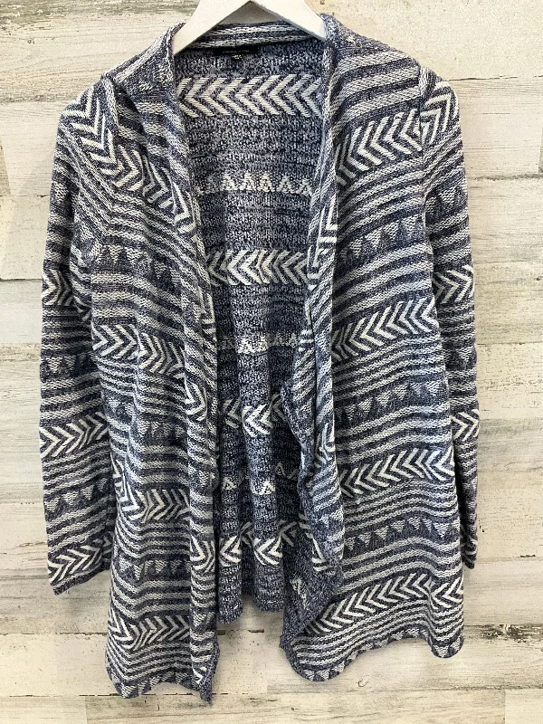 Stock Up and Save Cardigan By Lucky Brand In Blue, Size: M