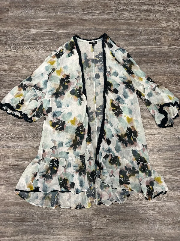Stock Clearance Cardigan By Torrid In Blue & Green, Size: 1x